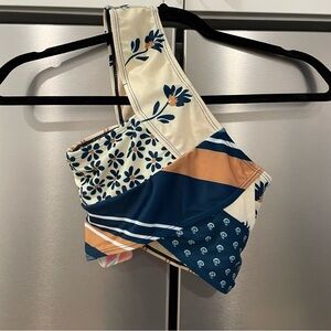 Floral Patchwork Bikini Top